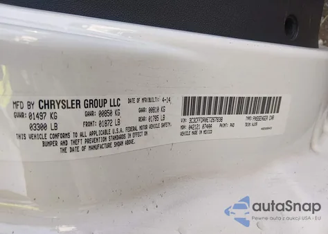 2014 Fiat 500C Pop z USA, uszkodzony, nr VIN 3C3CFFDR0ET267838